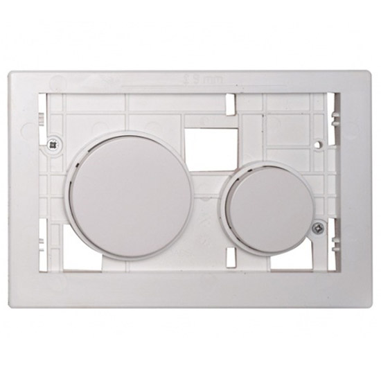 Клавиша смыва Tece TECEloop белая антибактериальная 9240664 (детальная фотография)