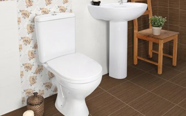 Раковина Cersanit Erica 50 см белая, 1 отверстие для смесителя S-UM-ERI50/1-w (детальная фотография), круглой формы