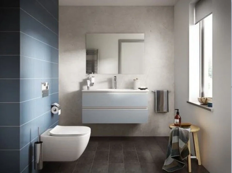 Унитаз с инсталляцией Ideal Standard ProSys Tesi с горизонтальным выпуском T0079V15SW (детальная фотография), с инсталляцией index_2