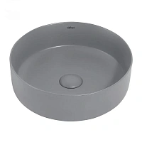 Раковина Abber Bequem 36 см серая матовая
