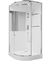 Душевая кабина Black&White Galaxy 100x100 см c паром