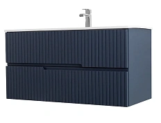 Тумба под раковину подвесная Cezares Duet 100 см grafito