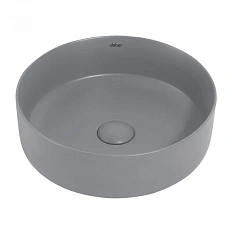 Раковина Abber Bequem 36 см серая матовая
