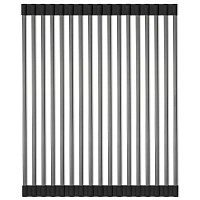 Ролл-мат для кухонных моек Paulmark 40.5 см вороненая сталь