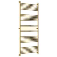 Полотенцесушитель водяной, цвет золото перемычка прямая Богема+ 1900х800