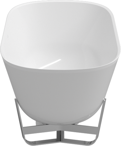 Ванна квариловая Villeroy & Boch Antheus 175х80 см белая Alpine White UBQ175ANH7F4BCV-01 (детальная фотография), квариловые