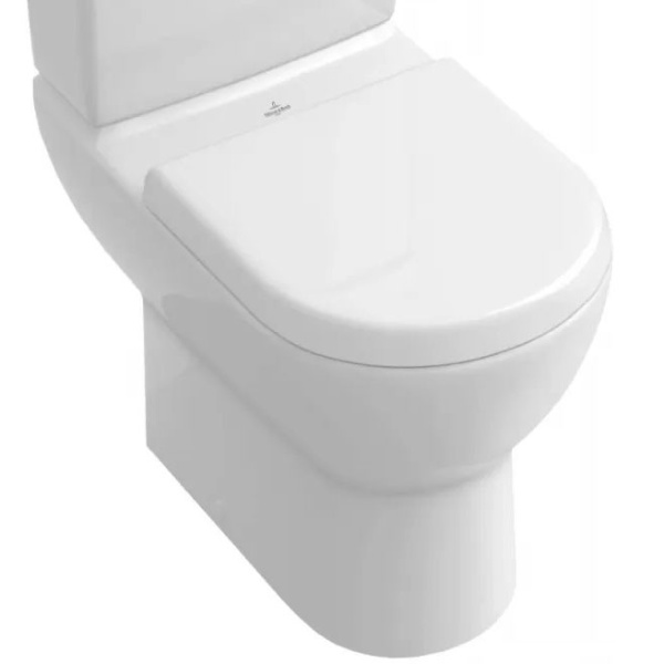 Чаша для унитаза-компакта Villeroy & Boch Subway ярко-белая с покрытием CeramicPlus 660910R2 (детальная фотография)