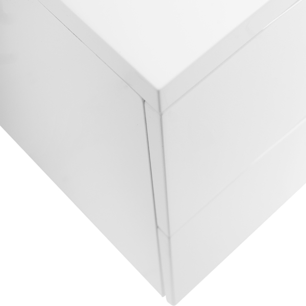 Тумба под раковину подвесная BelBagno Marino 120 см белая глянцевая MARINO-1200-2C-SO-BL-P (детальная фотография), недорогo, комплект (набор)