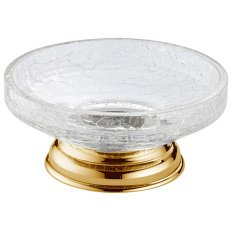 Мыльница настольная для ванной золото Bagno & Associati Opera OP 725 52 ORO