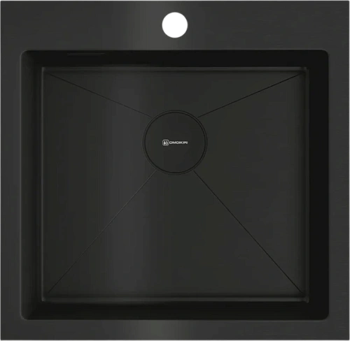 Мойка для кухни Omoikiri Akisame 51-GB 51 см графит - фото 4