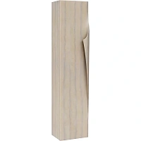 Шкаф-пенал подвесной, цвет светлое дерево, Aqwella Clarberg Papyrus Wood 100