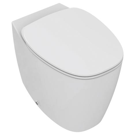 Унитаз напольный Ideal Standard Dea с сиденьем микролифт T349101 (детальная фотография)