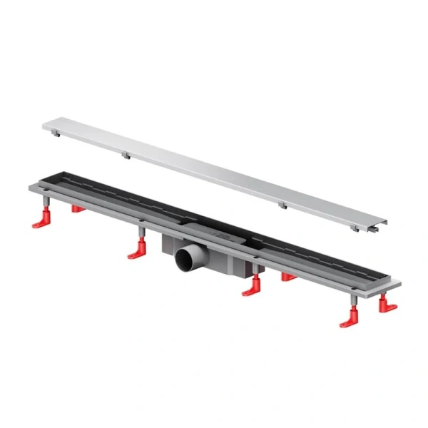 Душевой лоток Am.Pm PrimeFlow 90 см хром матовый W02SC-U11-090-04SB (детальная фотография), матовый хром