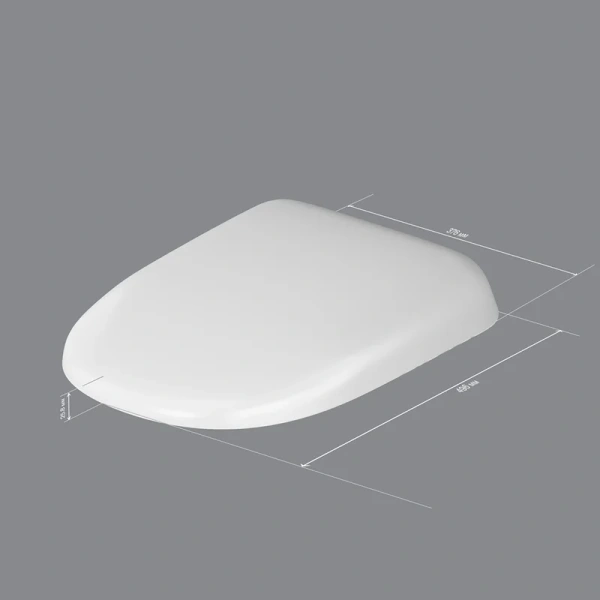 Крышка-сидение с микролифтом Am.Pm Sensation белая C307851WH (детальная фотография), в наличии index_2