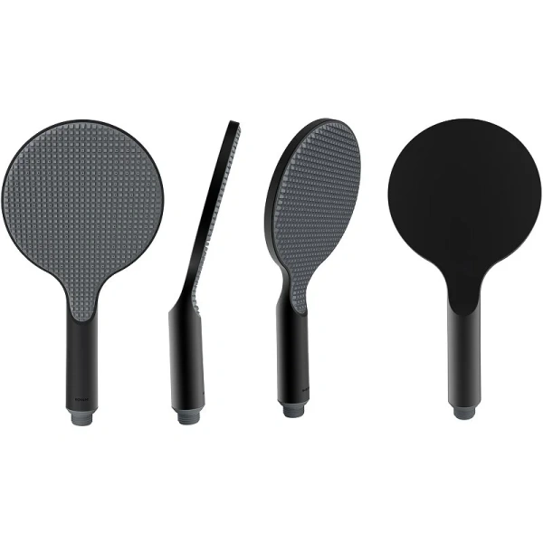 Душевой гарнитур Bossini Apice черный матовый D48086.073 (детальная фотография), современные, hi-tech