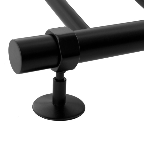 Полотенцесушитель водяной Energy Classic 40x60 см черный матовый EWTRCLASS06040R905M (детальная фотография), черный