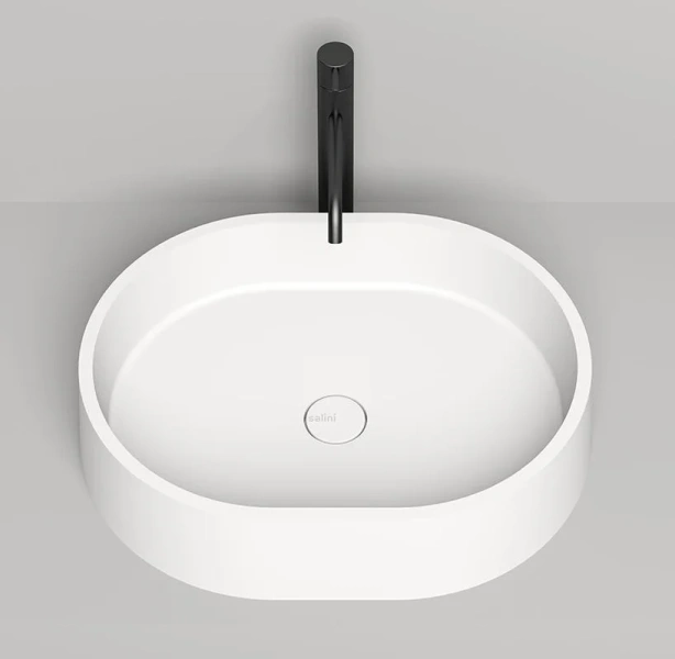 Раковина Salini Gloria 10 56 см накладная 1102211M (детальная фотография), современные, hi-tech
