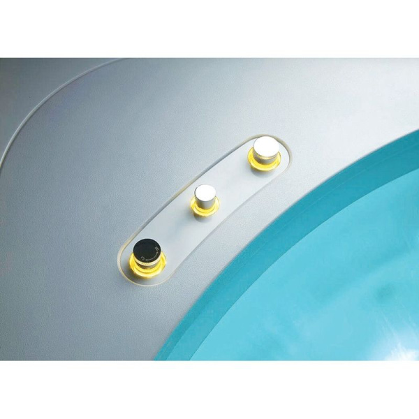 Акриловая ванна Gemy G9252 155х155 см (детальная фотография), современныe, hi-tech