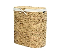 Корзина для белья WasserKRAFT Dill плетеная