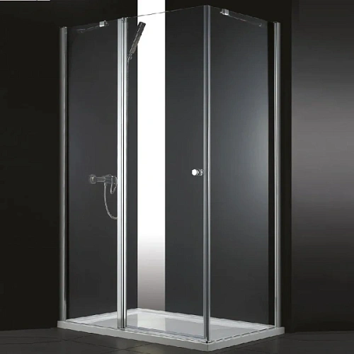 Душевой уголок Cezares Elena 90x80 см прозрачное стекло - фото 1