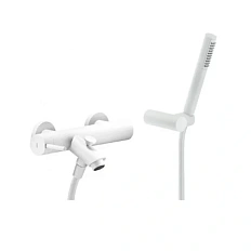 Смеситель для ванны Nobili Live белый матовый