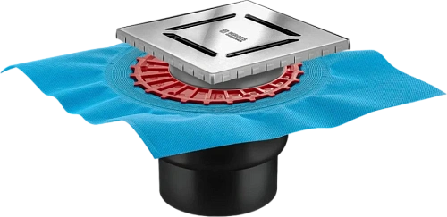 Душевой трап BERGES ZENTRUM Norma 15 см хром - фото 2