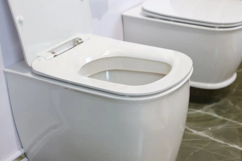 Унитаз напольный BelBagno Prado приставной BB10150CB (детальная фотография), недорогие, с антивсплеском