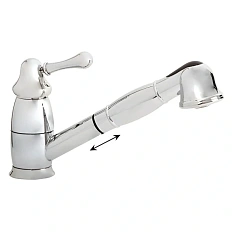 Смеситель для кухни Migliore Maya 18 с выдвижной лейкой