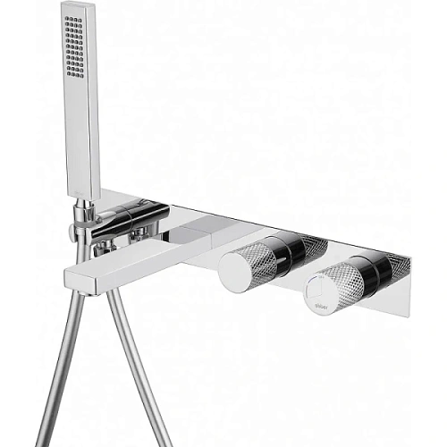 Смеситель для ванны Abber Rund хром - фото 1