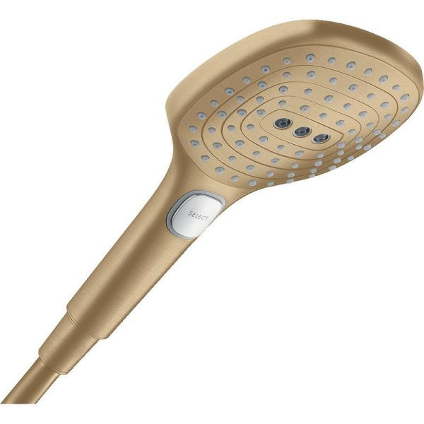 Лейка для душа Hansgrohe Raindance Select E шлифованная бронза 26520140 (детальная фотография)