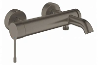 Смеситель для ванны темный графит матовый Grohe Essence New 