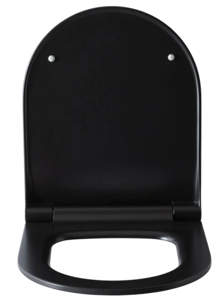 Крышка-сидение с микролифтом Allen Brau Priority черная 4.31004.31 (детальная фотография), с микролифтом