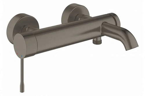 Смеситель для ванны темный графит матовый Grohe Essence New  - фото 4