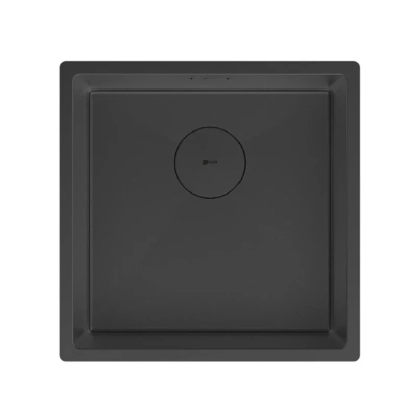 Мойка для кухни Lemark Olanga 44 см чёрный матовый 9932124 (детальная фотография)