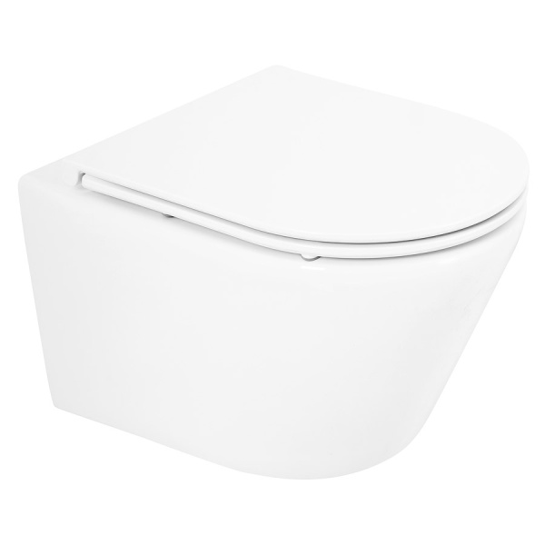 Унитаз с инсталляцией Belbagno TRE кнопка белая BB8001CHR/SC/BB002-80/BB014-SR-BIANCO (детальная фотография), нет в наличии