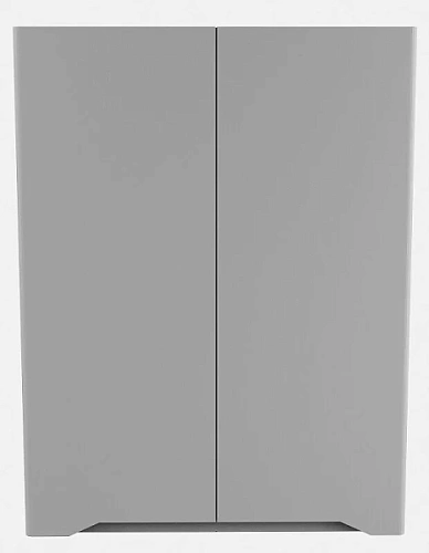 Шкаф подвесной Style Line Марелла мини Люкс Plus 60 см серый матовый антискрейтч - фото 5