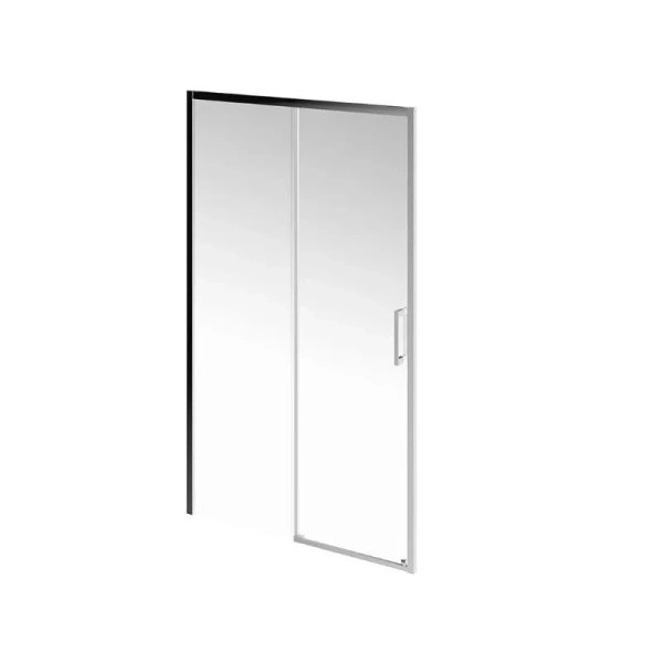 Душевая дверь в нишу Kerama Marazzi Vetro 120 см профиль хром VE.120.SD.CR (детальная фотография)