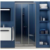 Душевая дверь, профиль сатин, стекло прозрачное, Ravak Supernova ASDP3-100 00VA0U02Z1