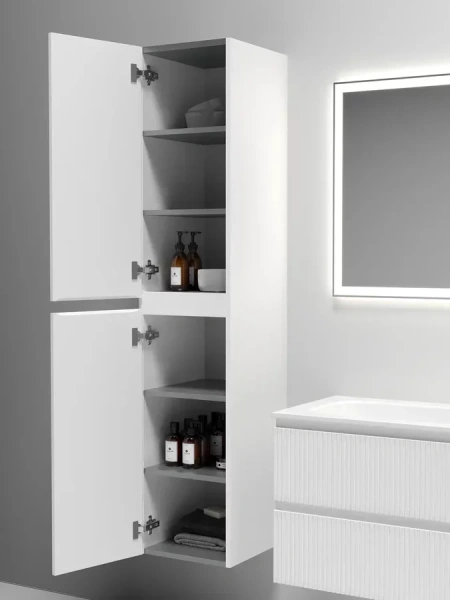 Шкаф-пенал подвесной Sancos Snob T 35 см bianco PSNT35W (детальная фотография), современные, hi-tech