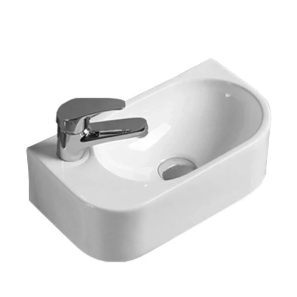 Раковина Vincea VBS-506 40 см керамическая (детальная фотография), белые