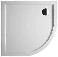 Душевой поддон акриловый белый с панелью R55 Riho Davos 281 90x90 см