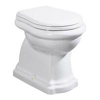 Унитаз напольный Kerasan Retro слив в стену, белый