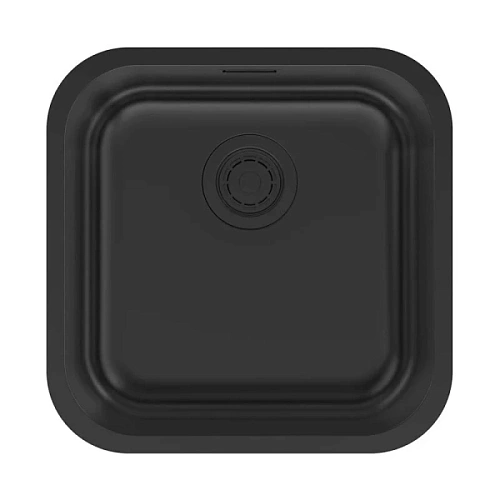 Мойка для кухни Paulmark Vello 44 см матовый черный - фото 3