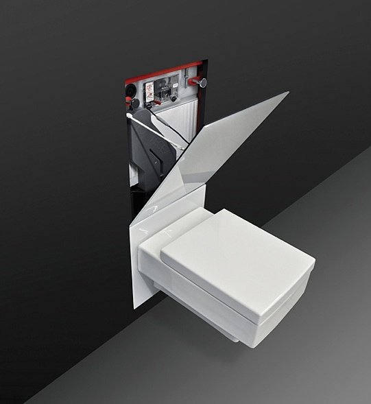 Застенный модуль для унитаза Tece TECElux 9600100 (детальная фотография)