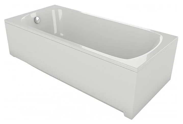 Ванна акриловая Azario Adelina AV.0010170 170 x 75 см, белая (детальная фотография), современныe, hi-tech