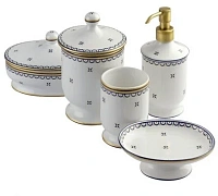 Держатель для зубных щёток для ванной, декорированная керамика, Nicolazzi D'appoggio