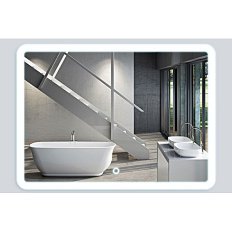 Зеркало с подсветкой Vincea 100 см с диммером