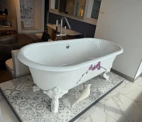 Ванна чугунная Jacob Delafon Cleo 175х80 см белая