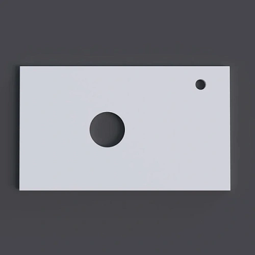 Столешница под раковину Grossman Флай 77 см белая - фото 9