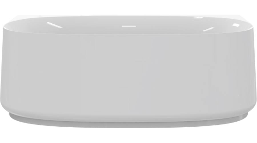 Ванна акриловая Cezares Lux 170x80 см белая CZR-LUX-WALL-170-80-58 (детальная фотография), акриловые